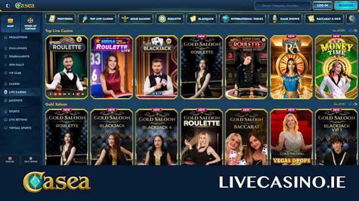 Gamifikace stránek kasina Casea